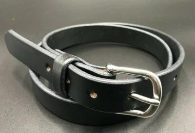 Cinturón de vestir casual de cuero Wickett y Craig real resistente de 1-1/2" hecho por Amish Foto 1 de 4