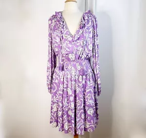 Neu mit Etikett Haute Hippie Boho Kleid Blumenmuster Party/Cocktail/Hochzeit Größe M Medium NEU - Bild 1 von 7