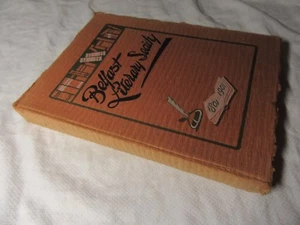 BELFAST LITERARY SOCIETY 1801-1901 Historical Sketch with Memoirs 95/300 - Imagen 1 de 12