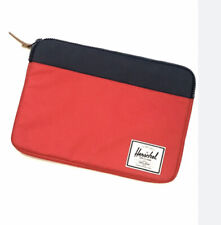 HERSCHEL Supply Co Laptop Sleeve Padded Case Bag Luxury red blue up to 16”