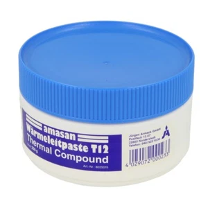 Wärmeleitpaste amasan T12 , 250g Dose, Kühlkörper, Lüfter, Modding, Kühlpaste - Afbeelding 1 van 2