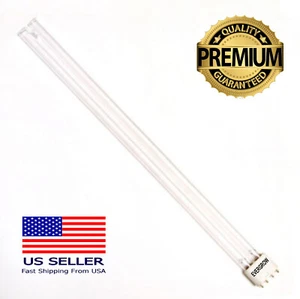 EverGrow 18 Watts 2G11 Base UV-C Germicidal Ultraviolet Light Bulb - Picture 1 of 4