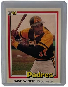 Dave Winfield 1981 Donruss Baseball Card San Diego Padres #364 HOF Player - Picture 1 of 2