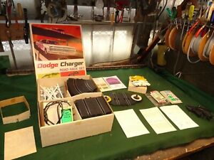 Rare Dodge Charger Eldon Road Race Set Incredible  Manuals Box Original