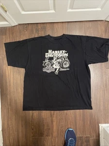 Mens Iconic Harley Davidson- Miracle Mile-Great Neck, NY - Heavy T-Shirt 3XL - Picture 1 of 6