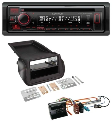 Kenwood MP3 CD USB Bluetooth DAB Autoradio für Citroen Nemo Peugeot Bipper ab 20 - Bild 1 von 4