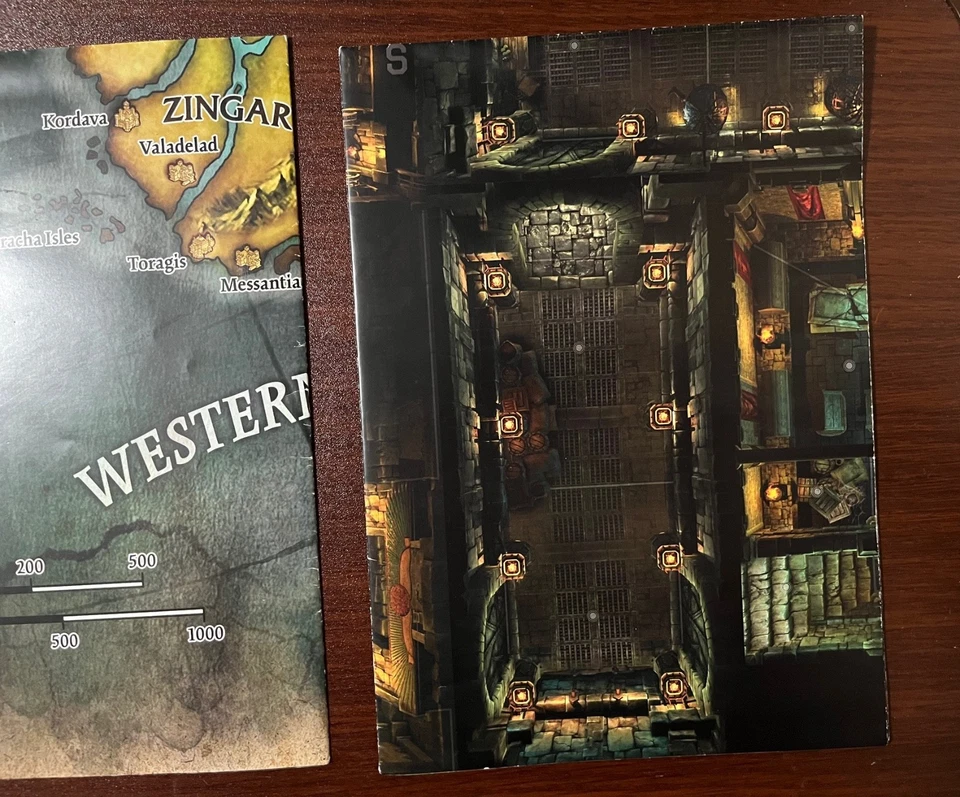Modiphius Conan RPG Papel Mapa Paquete Bolsa EX Foto 1 de 4