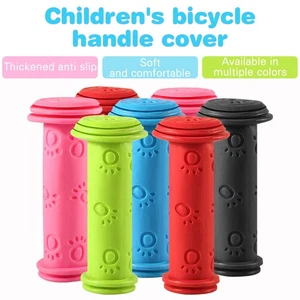 Children'S Bicycle Handle Sleeve Anti Slip Soft Rubber Grip Accessories - Imagen 1 de 17