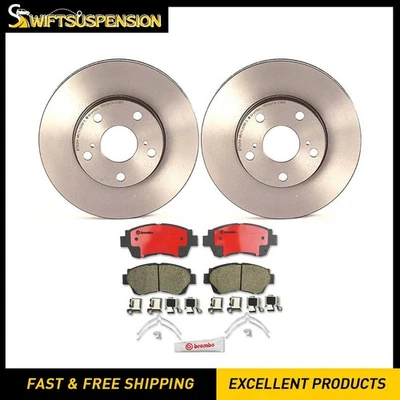 Juego de pastillas de freno de disco delanteras Rotor de freno de disco Brembo para Toyota Avalon 1995-1997 Foto 1 de 4