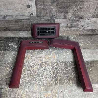 1988-1994 Chevrolet Silverado Tahoe панель приборной панели панель отделка вентиляционные отверстия OBS красный - Изображение 1 из 4