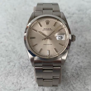 1964 Rolex Oysterdate Precision 6694 Manual Wind Swiss Vintage Watch - Picture 1 of 24