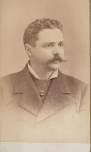 Antique Cabinet Card by Gehrig - Photographer - Chicago, Illinois - Picture 1 of 3