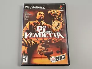 Def Jam Vendetta PS2 Sony PlayStation 2, 2003 - Complete w/Manual Tested & Works - Picture 1 of 5