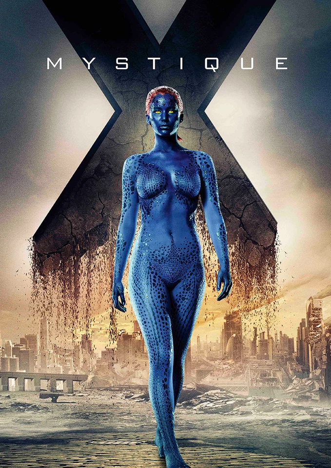 X Men Days of Future Past Mystique A1 Movie Poster - image 1 of 1