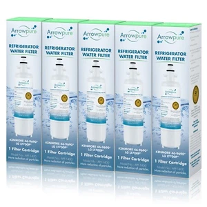 5X APF1400 Compatible Refrigerator Water Filter, LG LT700P, ADQ36006101, 46-9690 - Picture 1 of 5