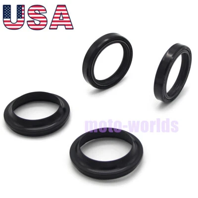 For Suzuki VZ1500 Intruder M1500 2009-2011 51153-41G00 Front Fork Oil Seals Foto 1 de 4