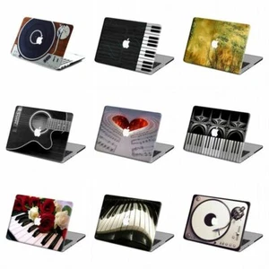 Funda rígida pintada con elementos musicales para nueva Macbook Pro M2 13"14"16 Air"11"13 - Imagen 1 de 26