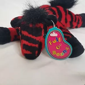 NEW Avon kids plush zebra beanie baby SEALED 1997 - Picture 1 of 3