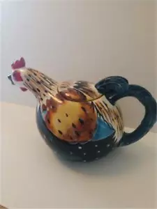 Ranger Gift Chicken Hen Ceramic Teapot NOS Retired Country Kitchen Decor - Picture 1 of 2