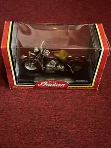 1942 Indian 422 Scale Die-Cast Motorcycle In Box Complete See Pictures - Picture 1 of 13