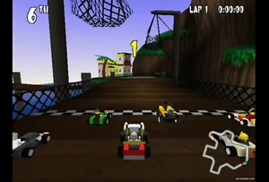 Lego Racers PAL N64 - Picture 1 of 4
