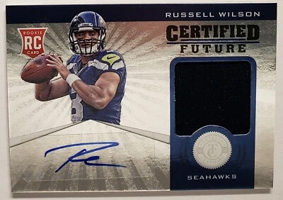 2012 Totally Certified ROOKIE RUSSELL WILSON  /175 - Image 1 of 3