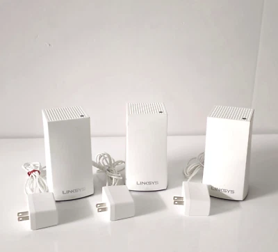 Sistema Wifi de Malla Linksys Velop WHW01 Doble Banda AC1300 3x Nodos  Foto 1 de 4