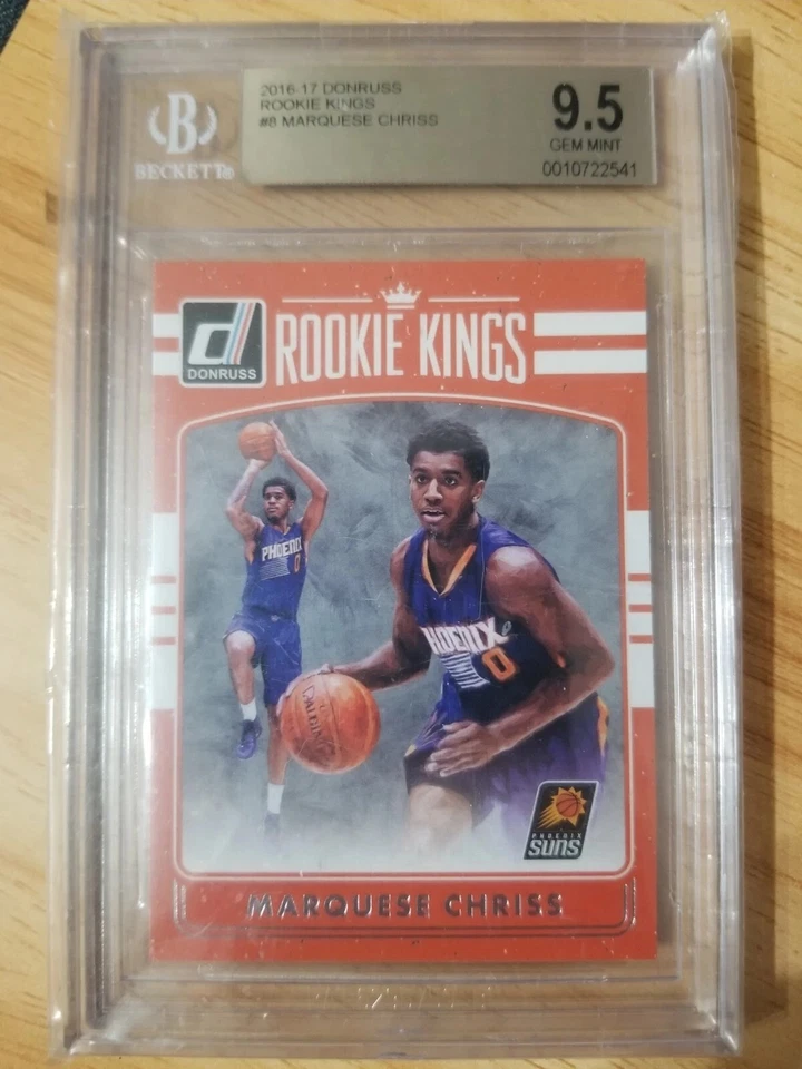 2016-17 Donruss Marquese Chriss Rookie Kings BGS9.5 - Image 1 of 2