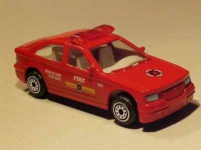 3 ДЮЙМА 1999 BMW 330i Fire Rescue Pioneer 1:64 литая как новая отдельно - Изображение 1 из 4