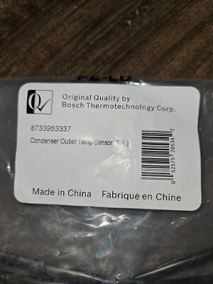 8733953337 - BOSCH- PIPE TEMPERATURE SENSOR ASSEMBLIES T3 - Image 1 of 2