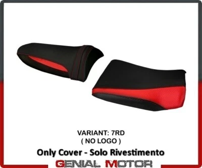 Pozzuoli 1 Red (RD)T.I.. Saddle Cover for Kawasaki Z 1000 2003 > 2006 - Image 1 of 2