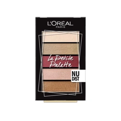 L'Oréal Paris Eyeshadow Palette, Mini-Sized, High Pigmentation, Blendable Shades - Image 1 of 4