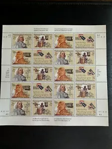 Scott #2779-2782 National Postal Museum Pane of 20 29¢ Stamps (1993) - Picture 1 of 2