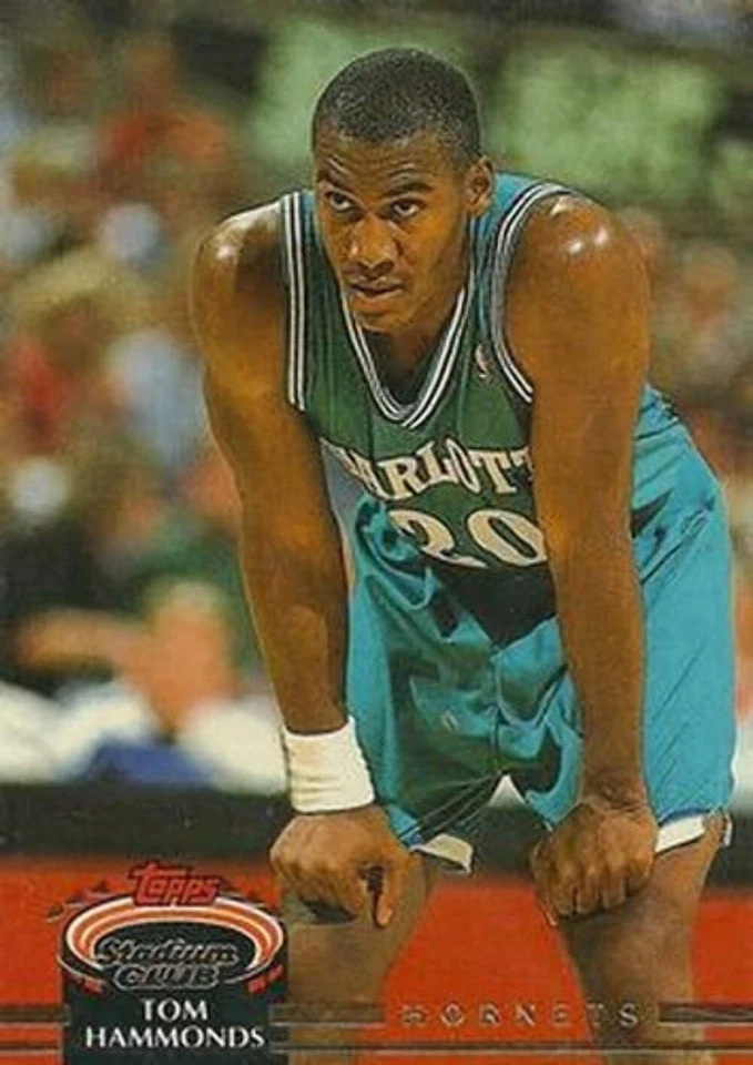 #291 Tom Hammonds - Charlotte Hornets - 1992-93 Stadium Club Basketball - Image 1 of 1