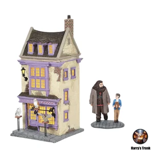 Department 56 Harry Potter Village Eeylops Owl Emporium & Wizarding Supplies Set - Picture 1 of 17