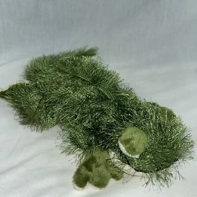 Ganz Webkinz Gecko Retired Fuzzy Green Lizard Plush HM186 No Code - Image 1 of 4