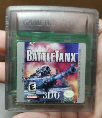 Battle Tanx 3DO Nintendo Game Boy Color Vintage Authentic Tested  - Image 1 of 3