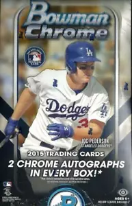 Bowman 2015 cromado béisbol caja de hobby sellada de fábrica - Imagen 1 de 1