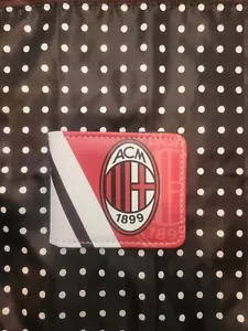 ACM Soccer AC Milan PU Leather Bifold Wallet - Picture 1 of 3