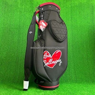 Callaway Golf Ladies Love Callaway Womens Cart Bag Lightweight 8.5 x 46in Black - Image 1 of 4