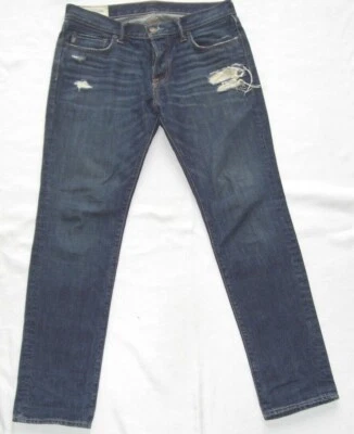 Abercrombie & Fitch Men's Jeans W32 L30 Model Skinny 33-30 Condition Very Good - Image 1 of 4