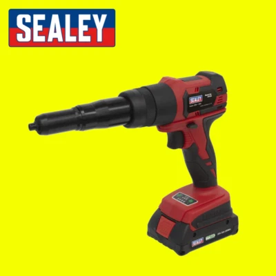 Sealey CP314 20V 1x2Ah Li-ion Cordless Riveter with Case 4 Power Settings - Image 1 of 4