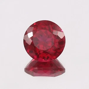 AAA Natural Flawless Pegion Red Mozambique Ruby Loose Round Gemstone Cut 5.00 CT - Picture 1 of 4