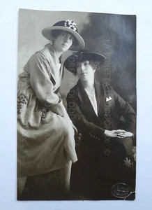  VECCHIA FOTO  FOTOGRAFIA MODA VINTAGE FASHION LADY 1910 1920 VESTITO RAGAZZA - Foto 1 di 2