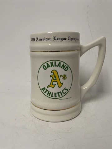 Oakland Athletics 1988 World Series Beer Stein Cover