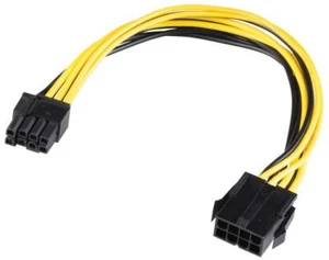 CABLE, 12V ATX 8-PIN PCIE 6+2 PIN AK-CBPW23-20 - Picture 1 of 4