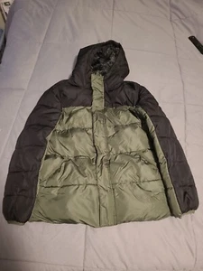 Wonder Nation Bubble Jacket Boys, Big Boys, & Husky) Color "BLACK / GREEN" - Picture 1 of 12