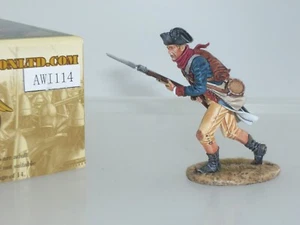 FIRST LEGION AWI114 US ARMY 8TH CONTINENTAL REGIMENT PRIVATE WALKING WITH RIFLE - Picture 1 of 2