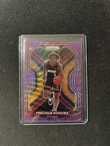 2020-21 Prizm Precious Achiuwa Purple Wave Prizm Rookie Card RC #294 Heat - Picture 1 of 2