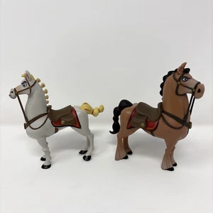 Disney Tangled Maximus und Fidella Pferde 3,75" Actionfigur PVC Spielzeug - Bild 1 von 14